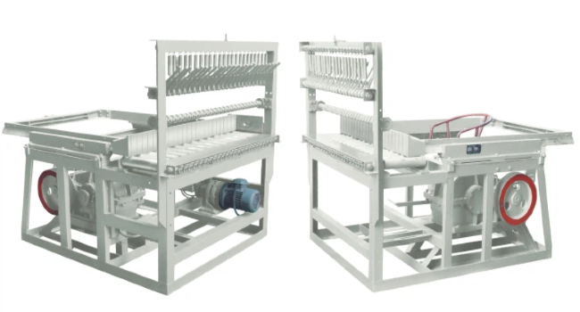 捷凯洲自动切坯机工业现场